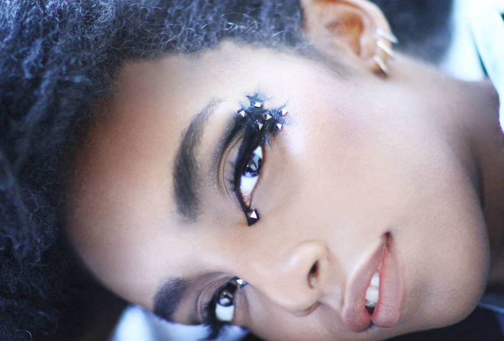 Punker Crystal Studs